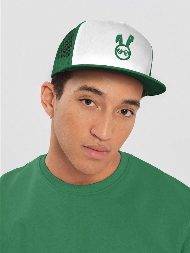 U Flex Green Logo Yupoong Trucker Hat product image (1)