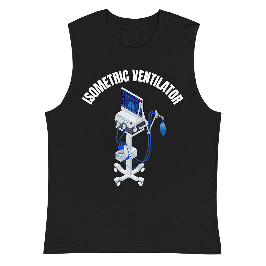 Vitality Ventilator Screen Print Muscle Tank product image (2)