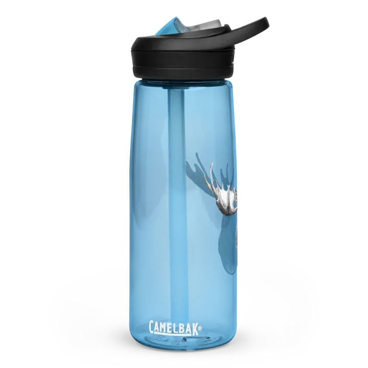 Moose Drawing Water Bottle Straw product image (4)