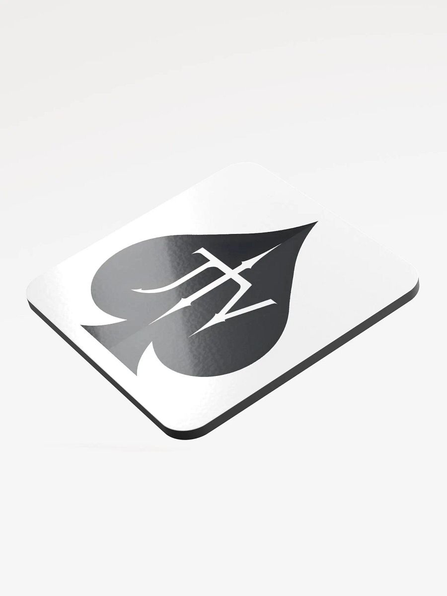 JTV Spade Logo Glossed Cork Coaster product image (3)