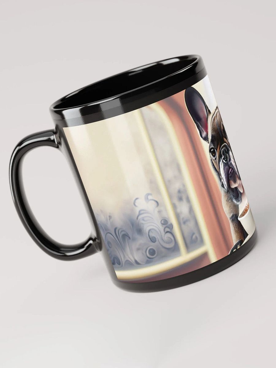 Coffee Break: Black Glossy Mug for Dog Lovers product image (5)
