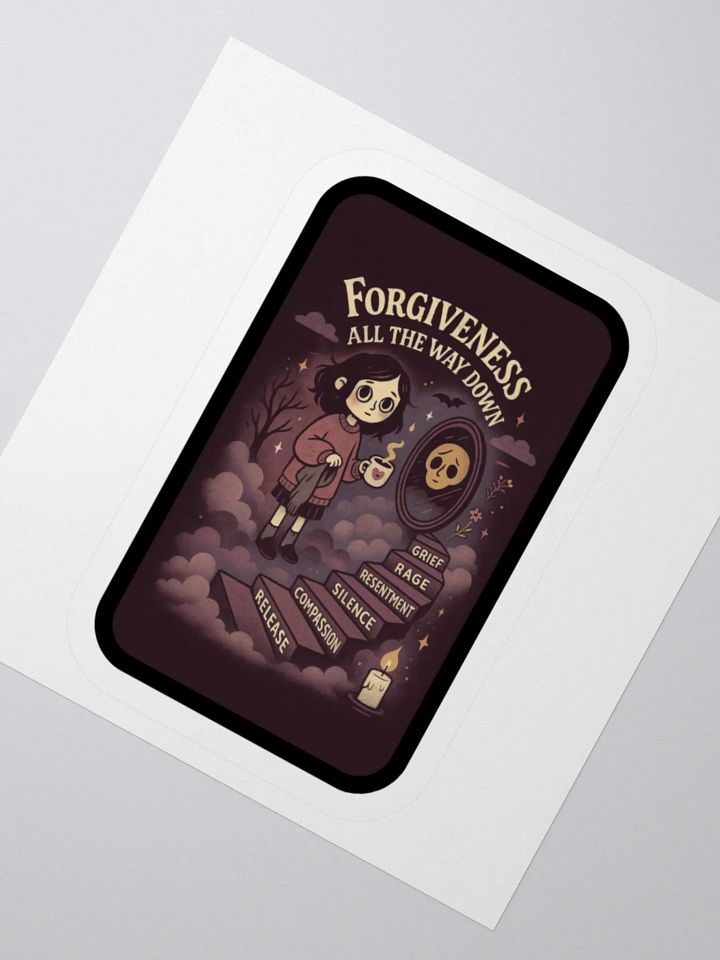 Forgiveness All The Way Down Sticker product image (6)