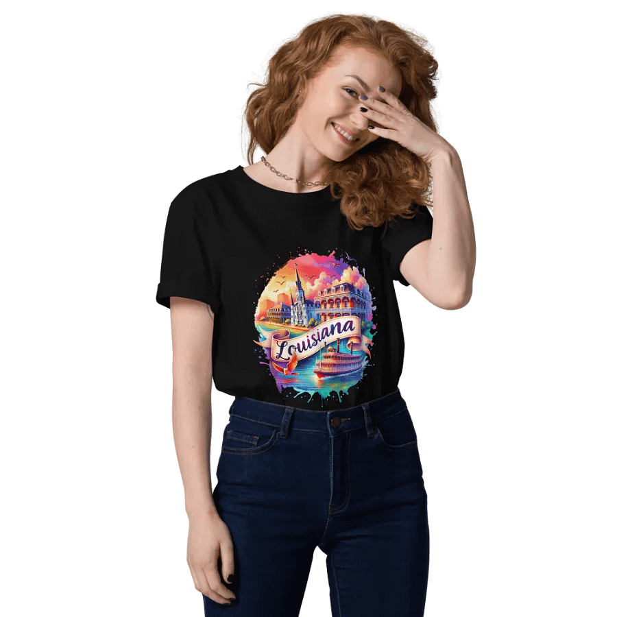 Louisiana Retro Tshirt product image (7)