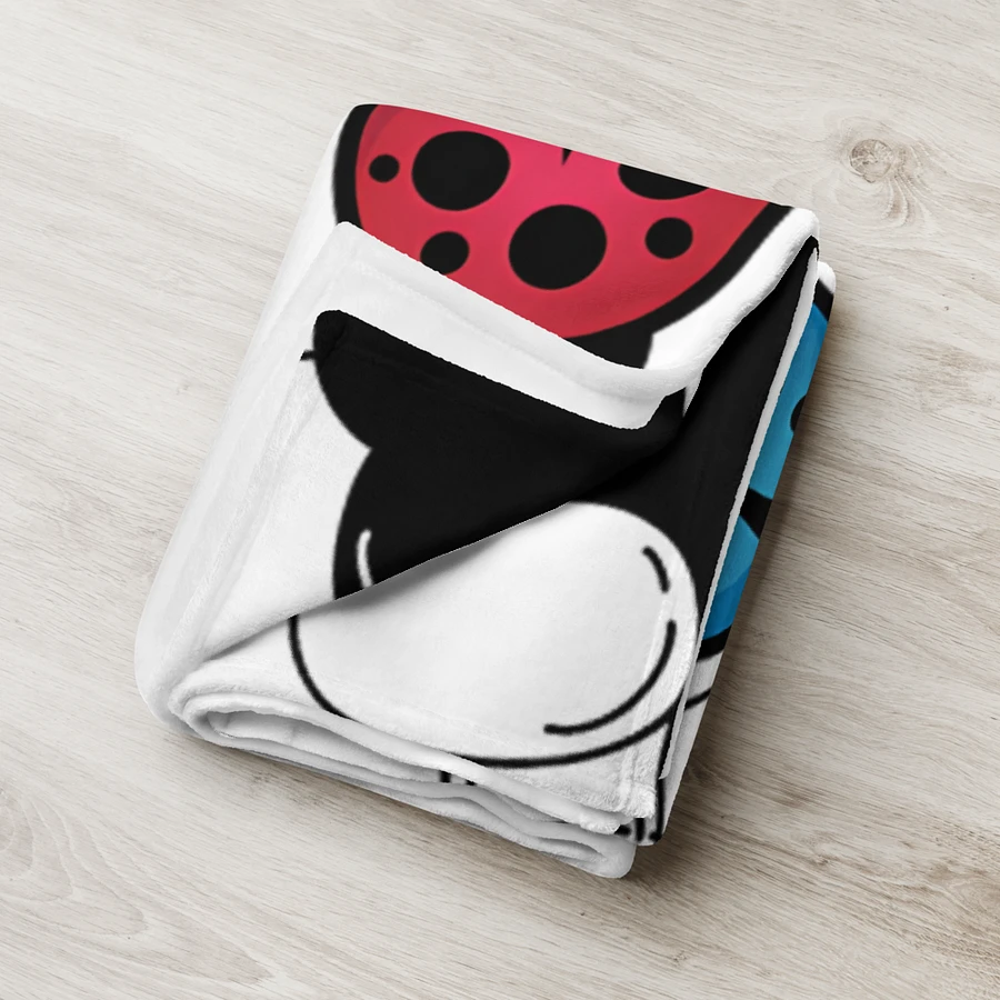 Whimsical Ladybug Scatter Throw Blanket product image (6)