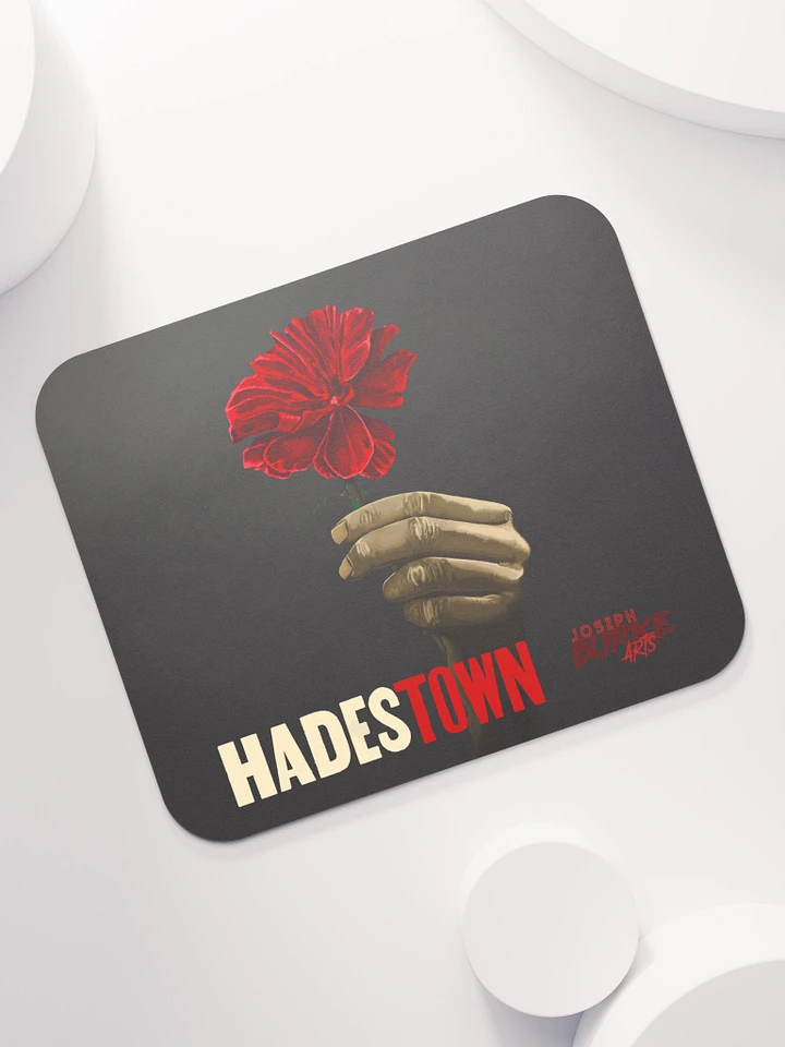 Wait For Me Red Carnation Mousepad product image (2)