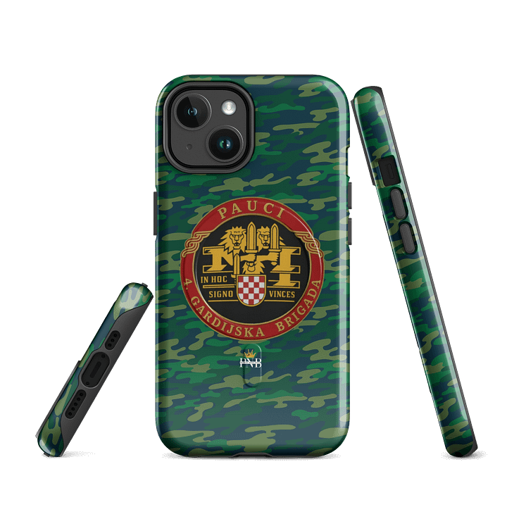 PAUCI 4. GARDIJSKA BRIGADA Emblem iPhone® Case product image (1)