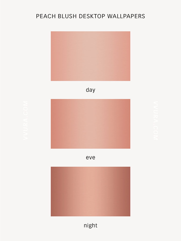 Peach Blush Minimalist Wallpaper Pack product image (2)