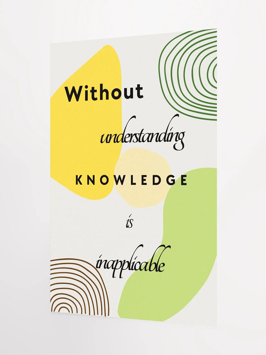 Without Understanding Poster product image (7)