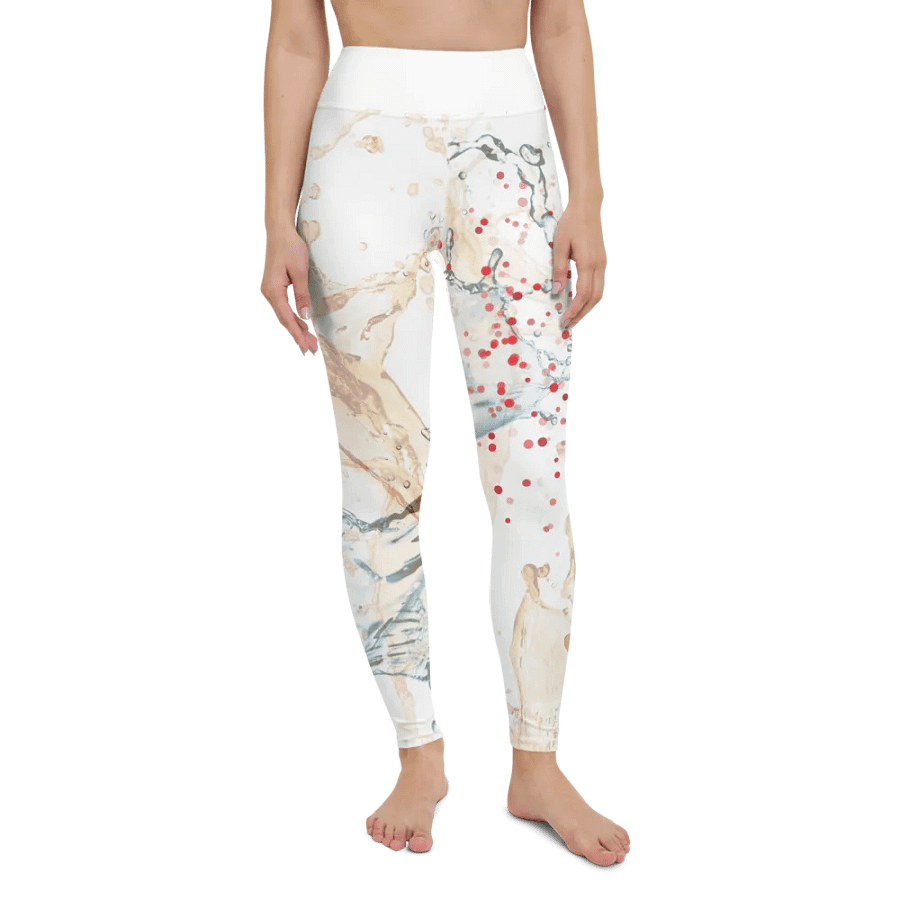 Splashed Fusion Yoga Leggings product image (10)