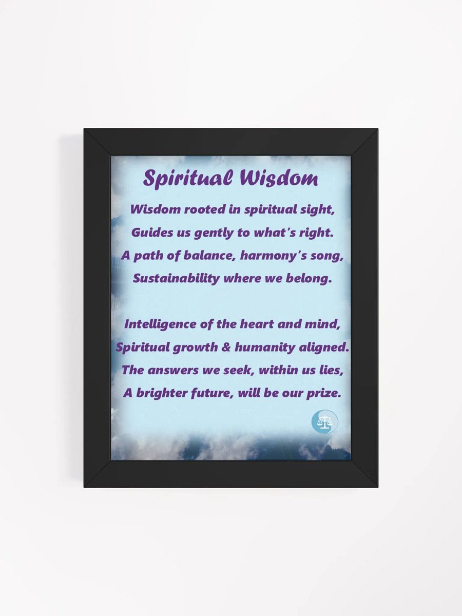Spiritual Wisdom - Framed Poster product image (7)