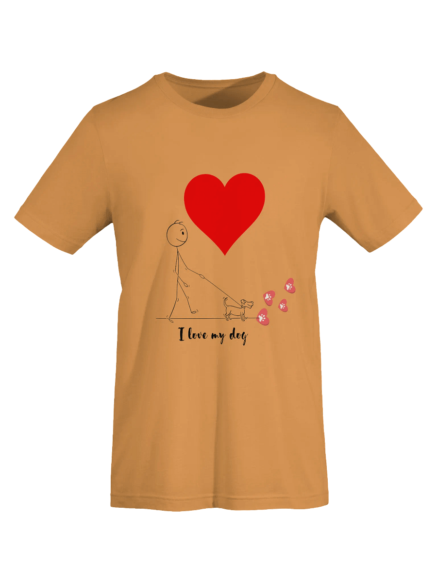 I Love My Dog Supersoft T-Shirt product image (48)