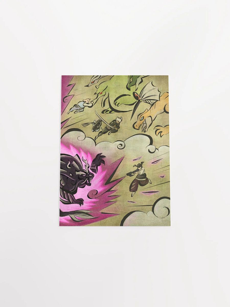 MH Comic: Magnamalo's Defeat (Matte Poster) product image (4)