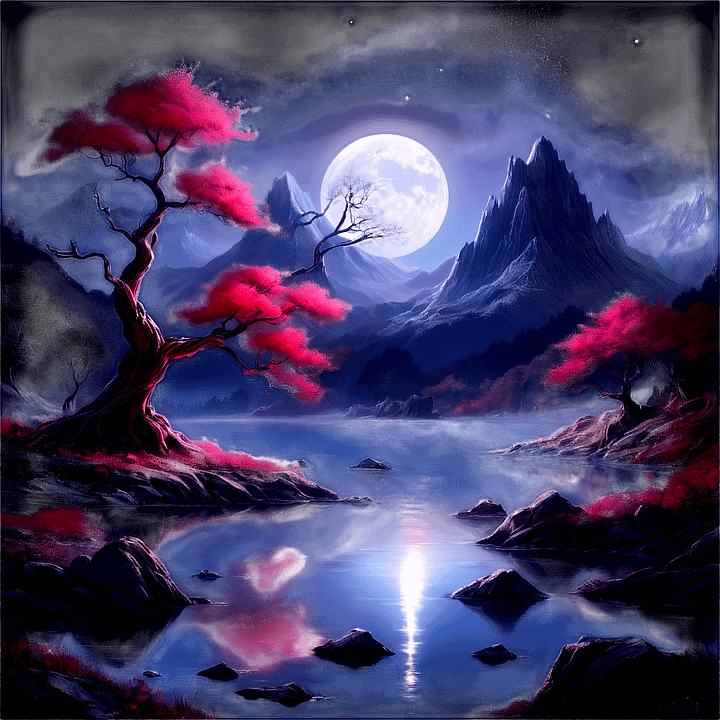 THE ETHEREAL BEAUTE OF A MYSTICAL LANDSCAPE product image (1)