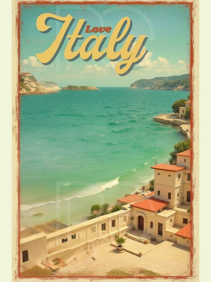 Love Italy - Coastal Escape - 12x18 product image (1)