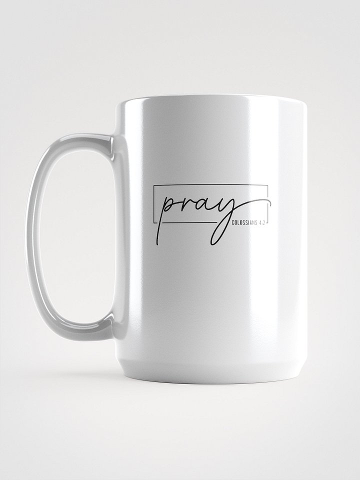 Pray Vivid Prints Heat-Resistant Mug product image (1)