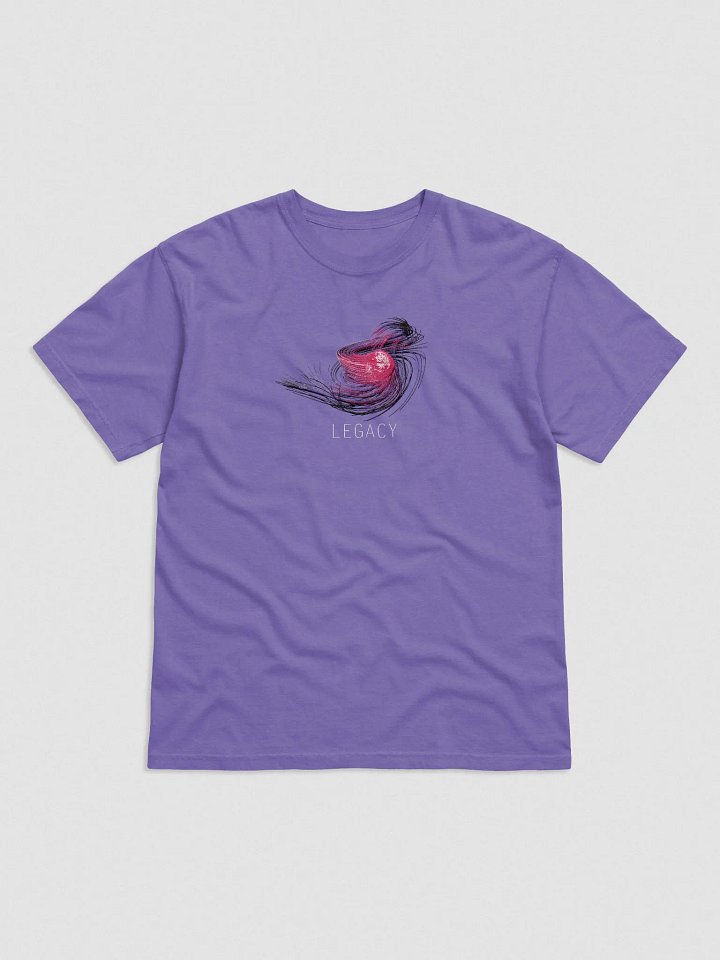Embroidered Pink Voxel Field Tee Shirt product image (9)