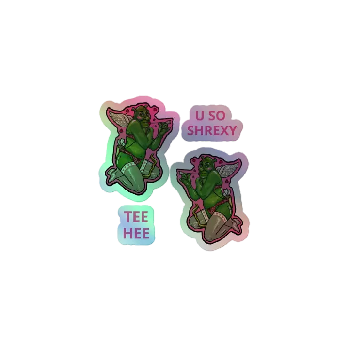 SHREXY CUPID STICKER SHEET LOL product image (1)