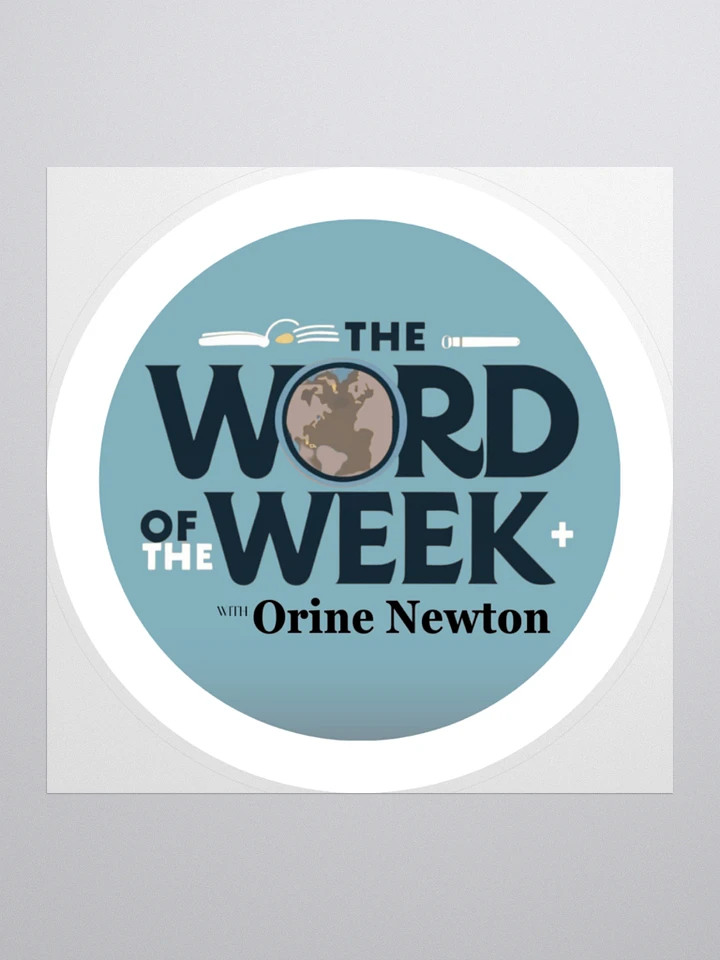 Word of the Week - Podcast Sticker product image (1)