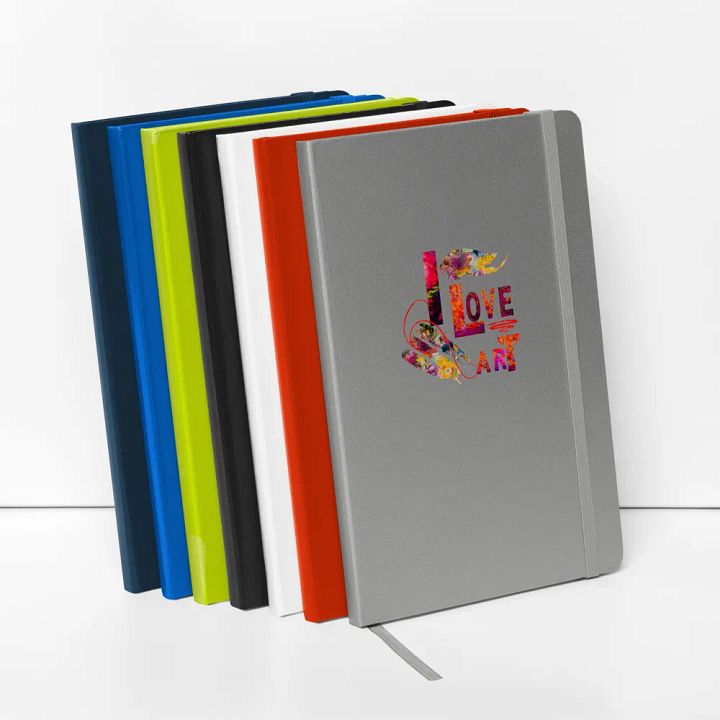 Vibrant Love Art Hardcover Notebook for art students moms daughters friends art teachers product image (2)