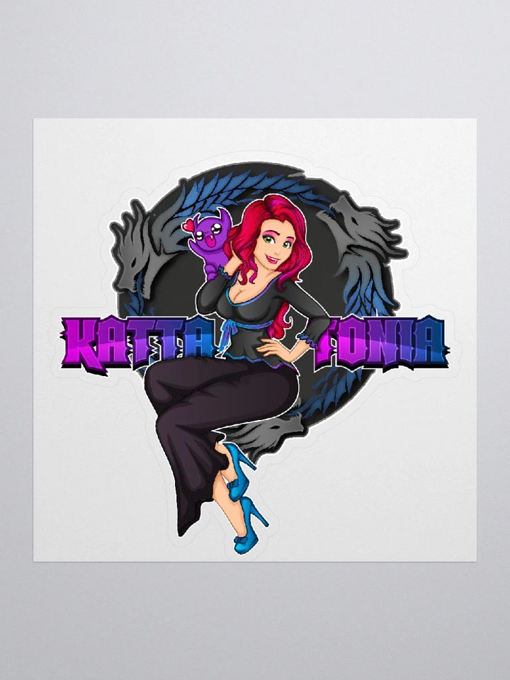 Kattatonia Logo 2 Sticker product image (2)