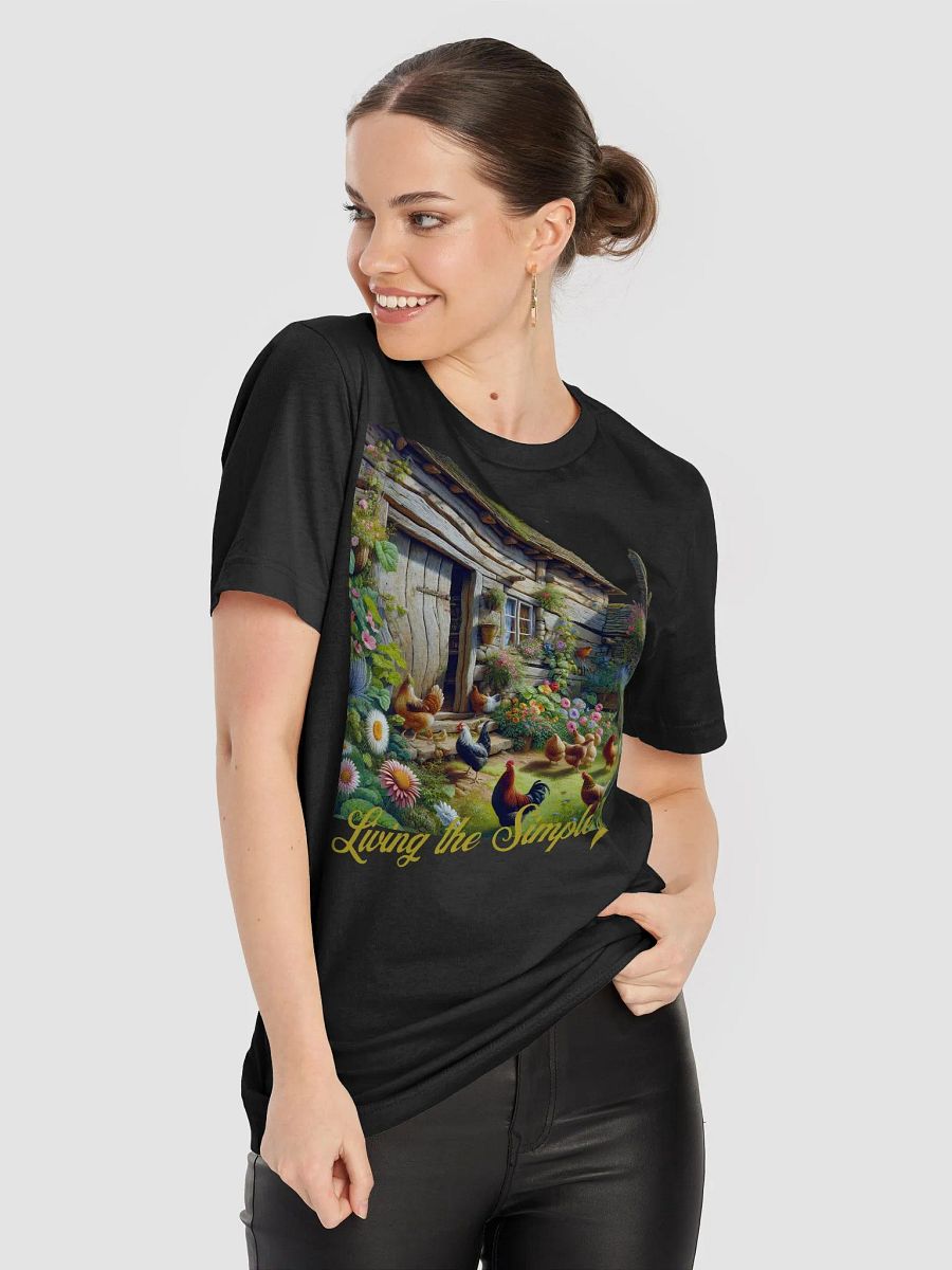 Living the Simple Life T-Shirt | Serene Life | Calm and Simple | Peaceful Living | Serenity in Simplicity | Live Simply, Live Fully | Mindful Living Apparel | Quiet Joy | Slow Down, Live Simple product image (9)
