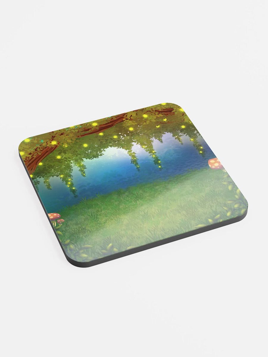 "Little Ivywood" Glossed Cork Coaster product image (4)