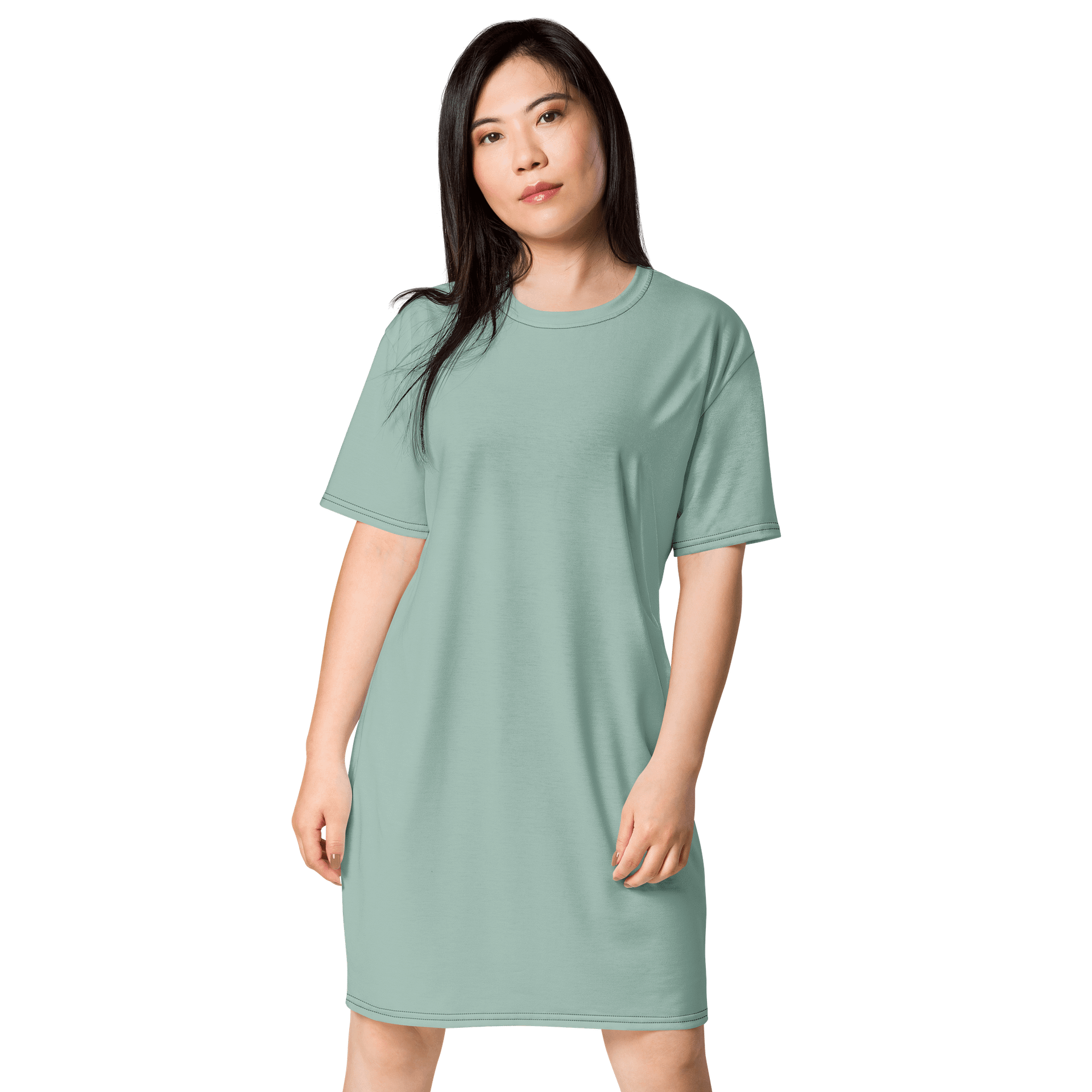 Oversized T-Shirt Dress - Shimmering Opal, Sizes 2XS-6XL product image (1)