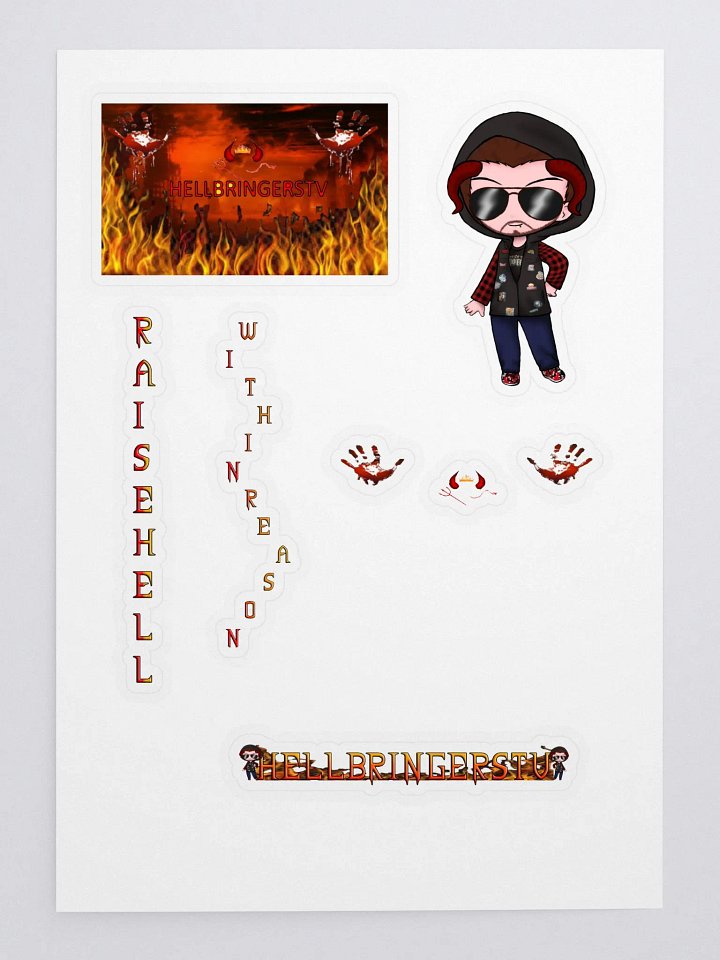 HELLBRINGERSTV STICKERS product image (2)