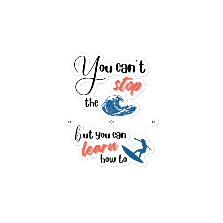 Can't Stop The Waves Magnet product image (2)