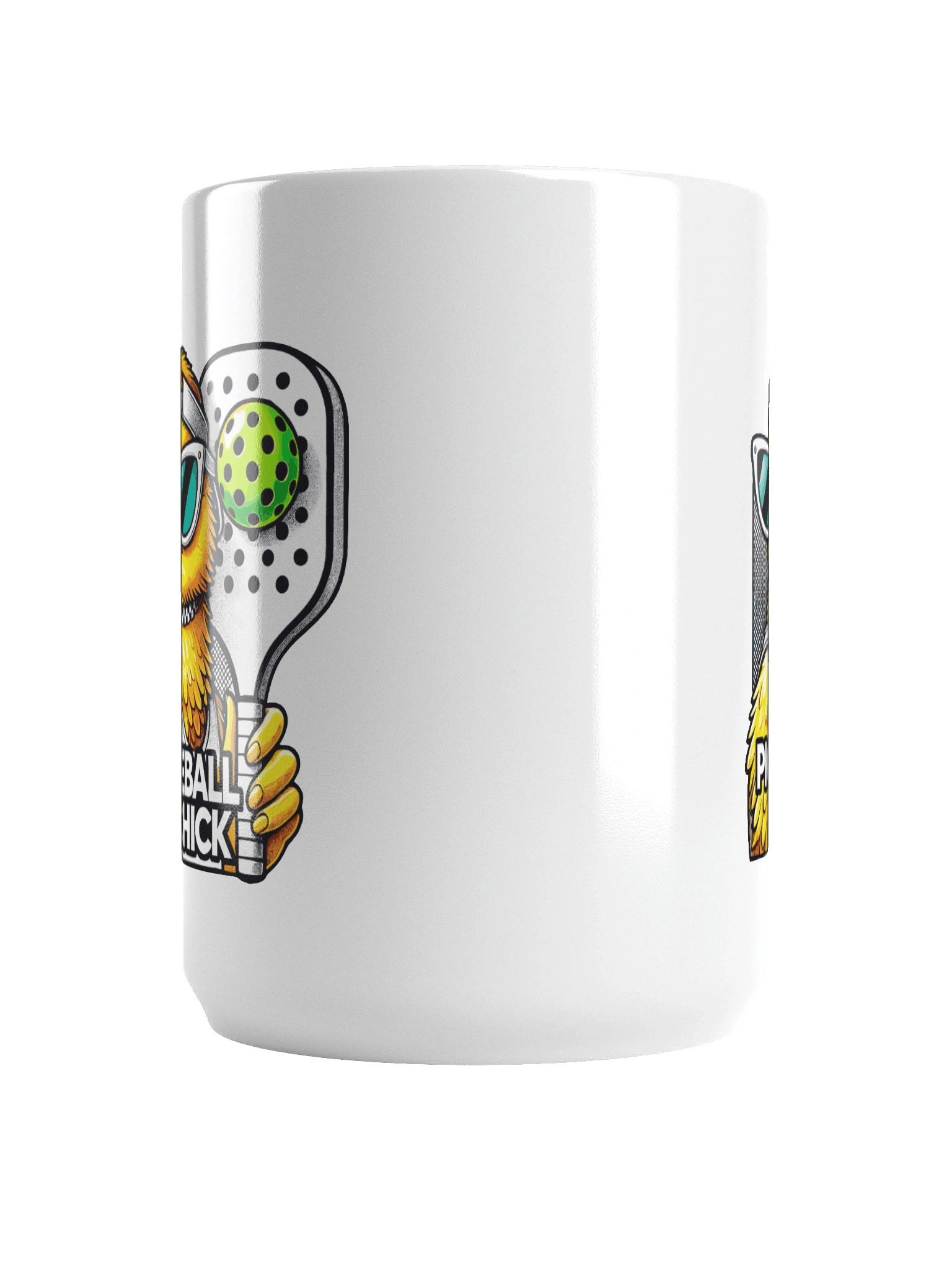 PICKLEBALL CHICK White Glossy Mug product image (6)