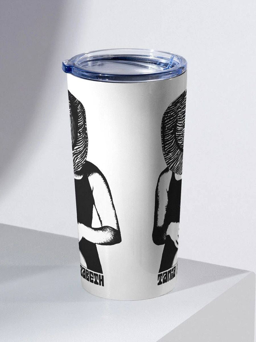 20oz Stainless Tumbler with Tania Elizabeth Scroll Logo product image (1)