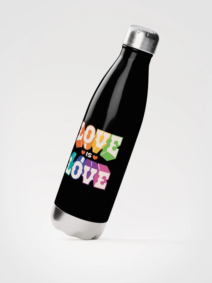 Love Is Love Stainless Steel Water Bottle product image (2)