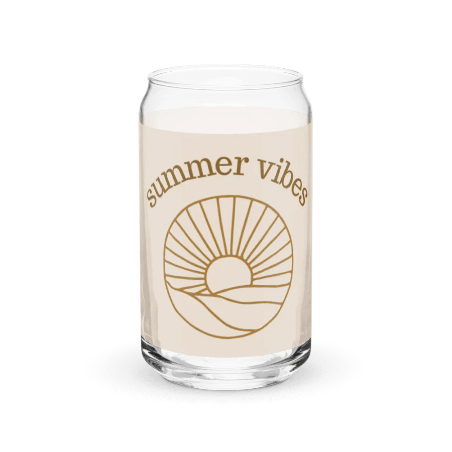 Verre en forme de canette summer vibes product image (2)