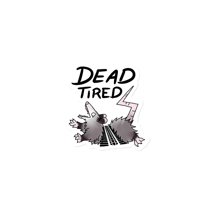 Dead Tired Magnet product image (1)