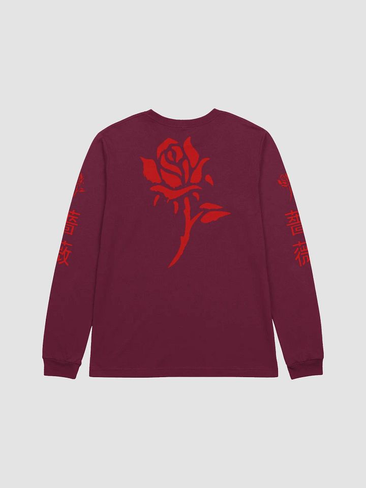 薔薇 Red Dripping Rose Long Sleeve product image (12)