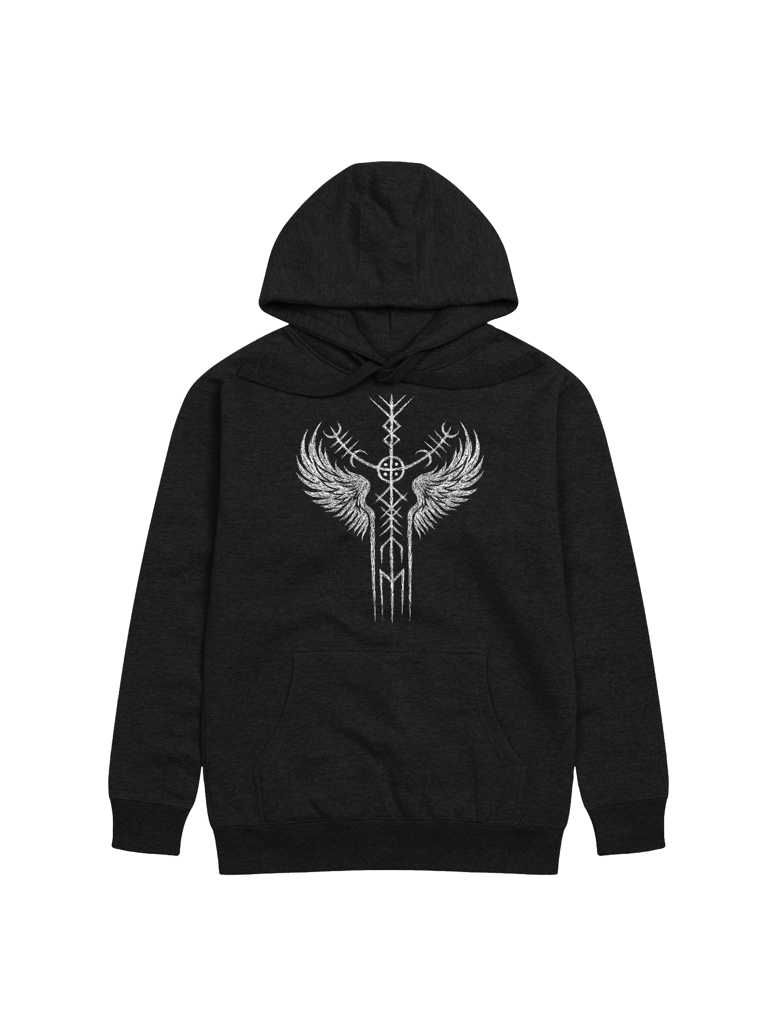 Carved Valkyrie Stave Premium Hoodie product image (1)