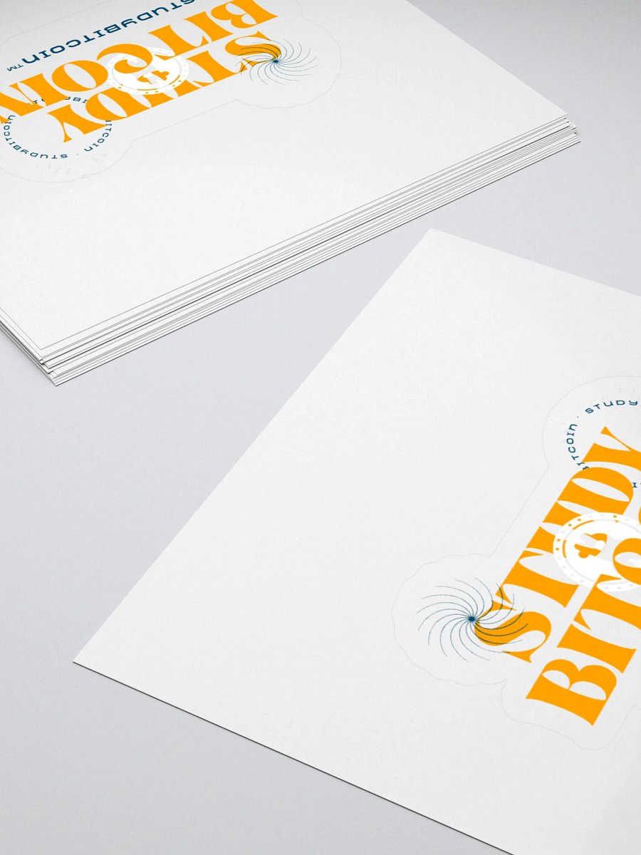 Study Bitcoin™ Freedom Sticker – Free with Purpose product image (4)