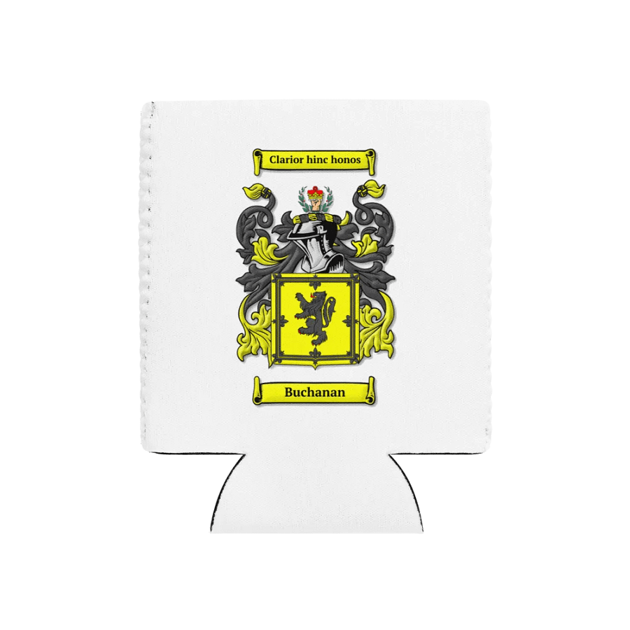 Buchanan Family Crest - Coozie product image (1)