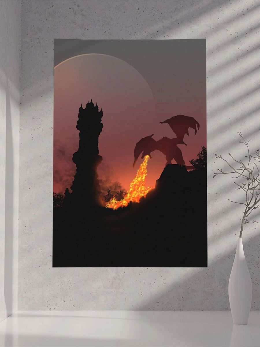 Flame Dragon | Poster product image (6)