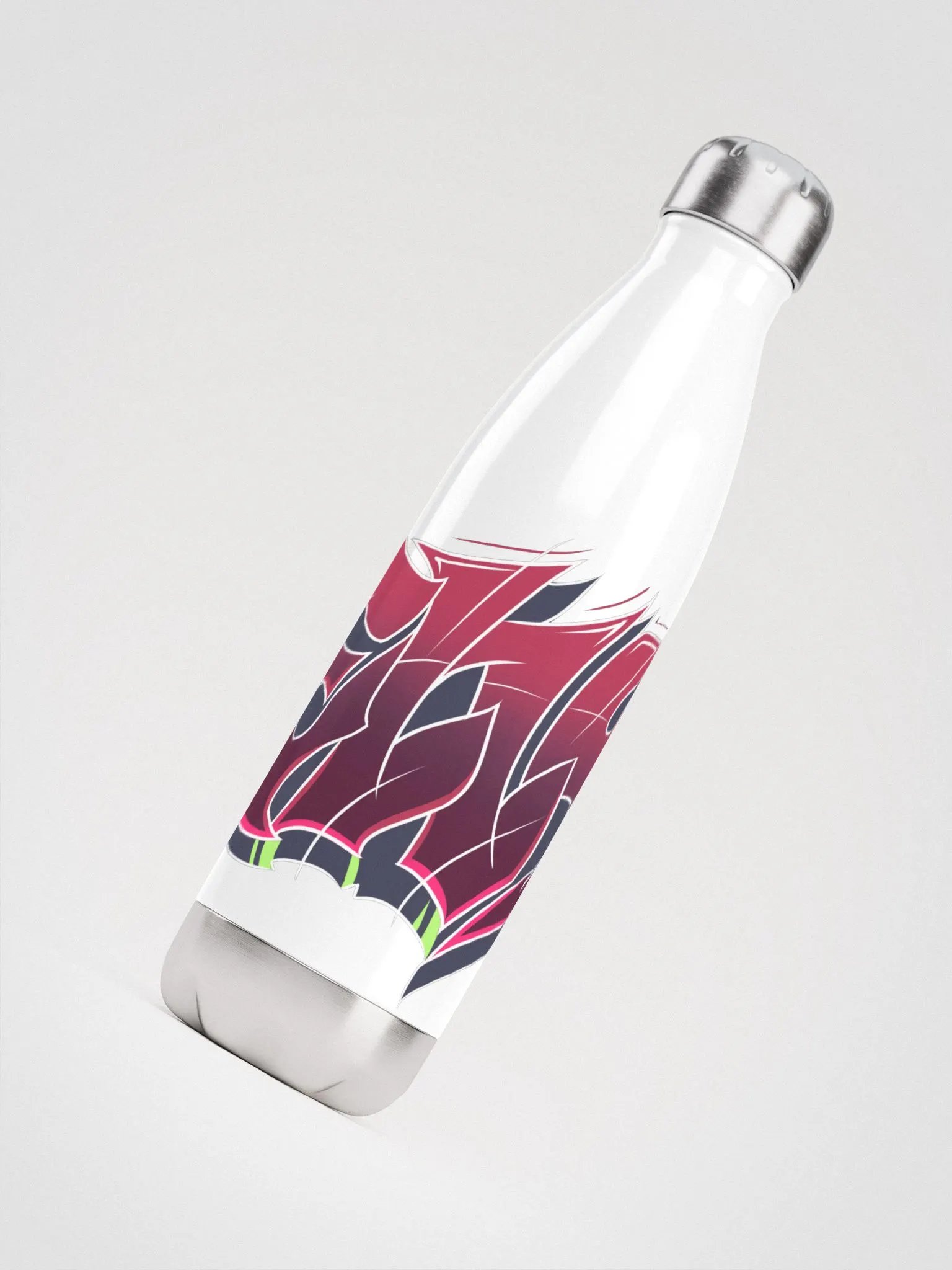 Elly graffiti water bottle (red) product image (4)