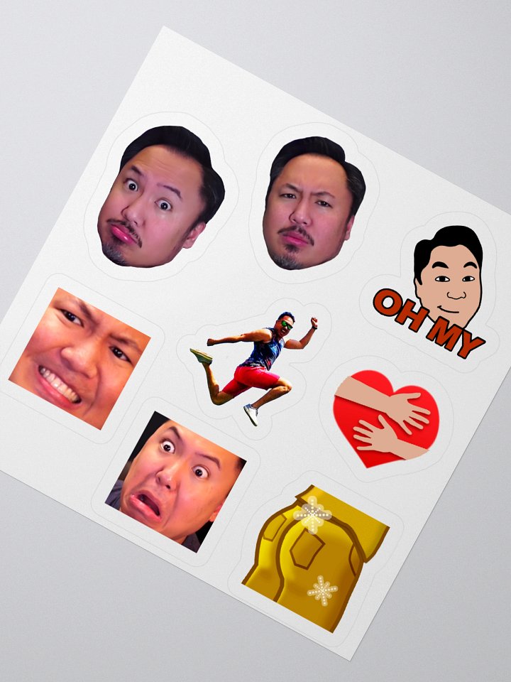 Dorky 8-Sticker Sheet product image (2)