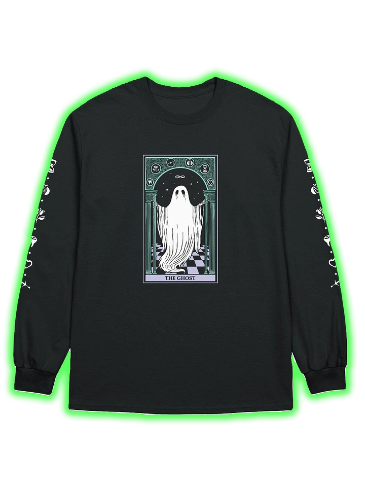 The Ghost Tarot Card Long Sleeve product image (1)