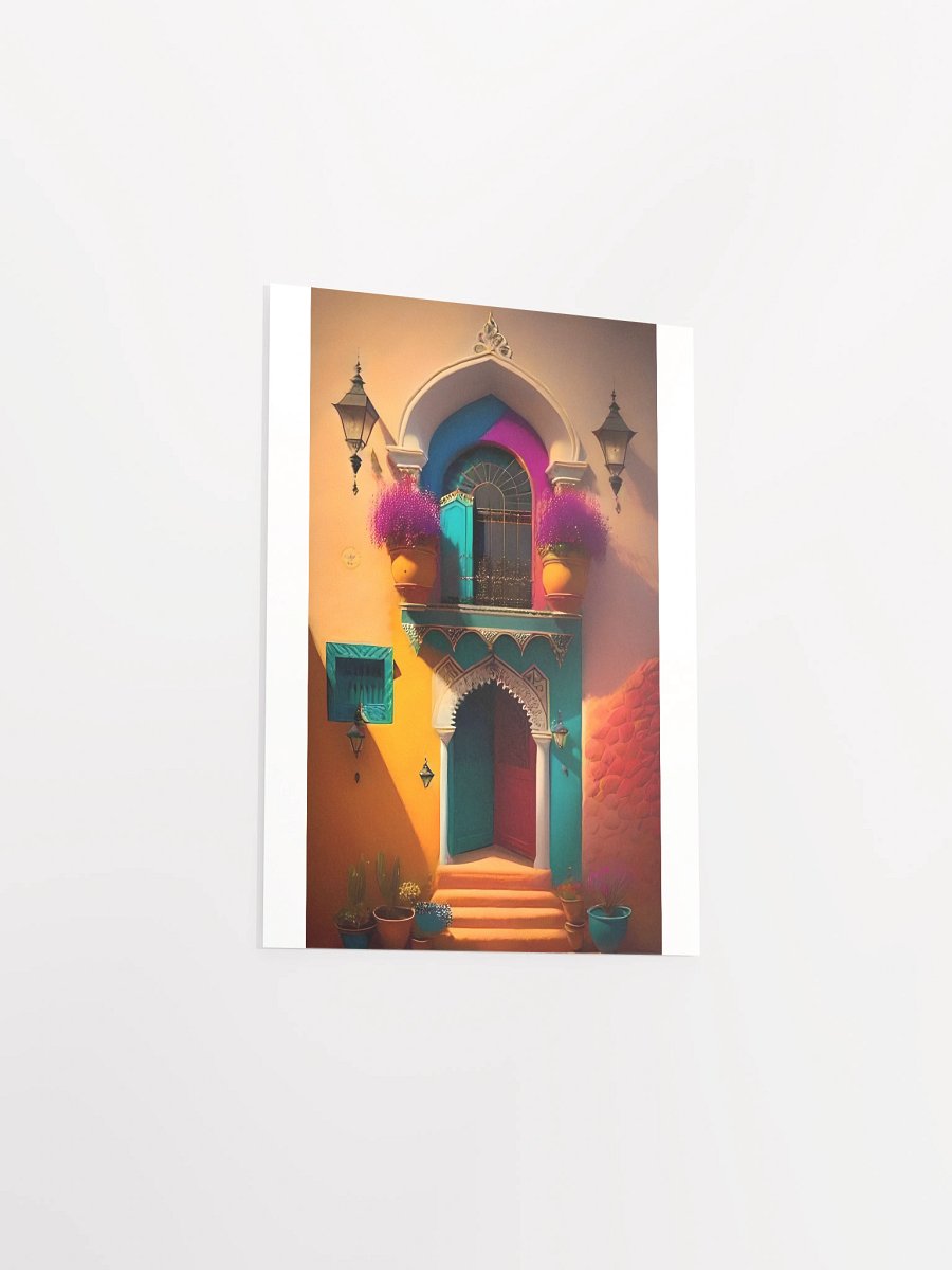 Pure White Canvas Poster/Creative artistic design product image (25)