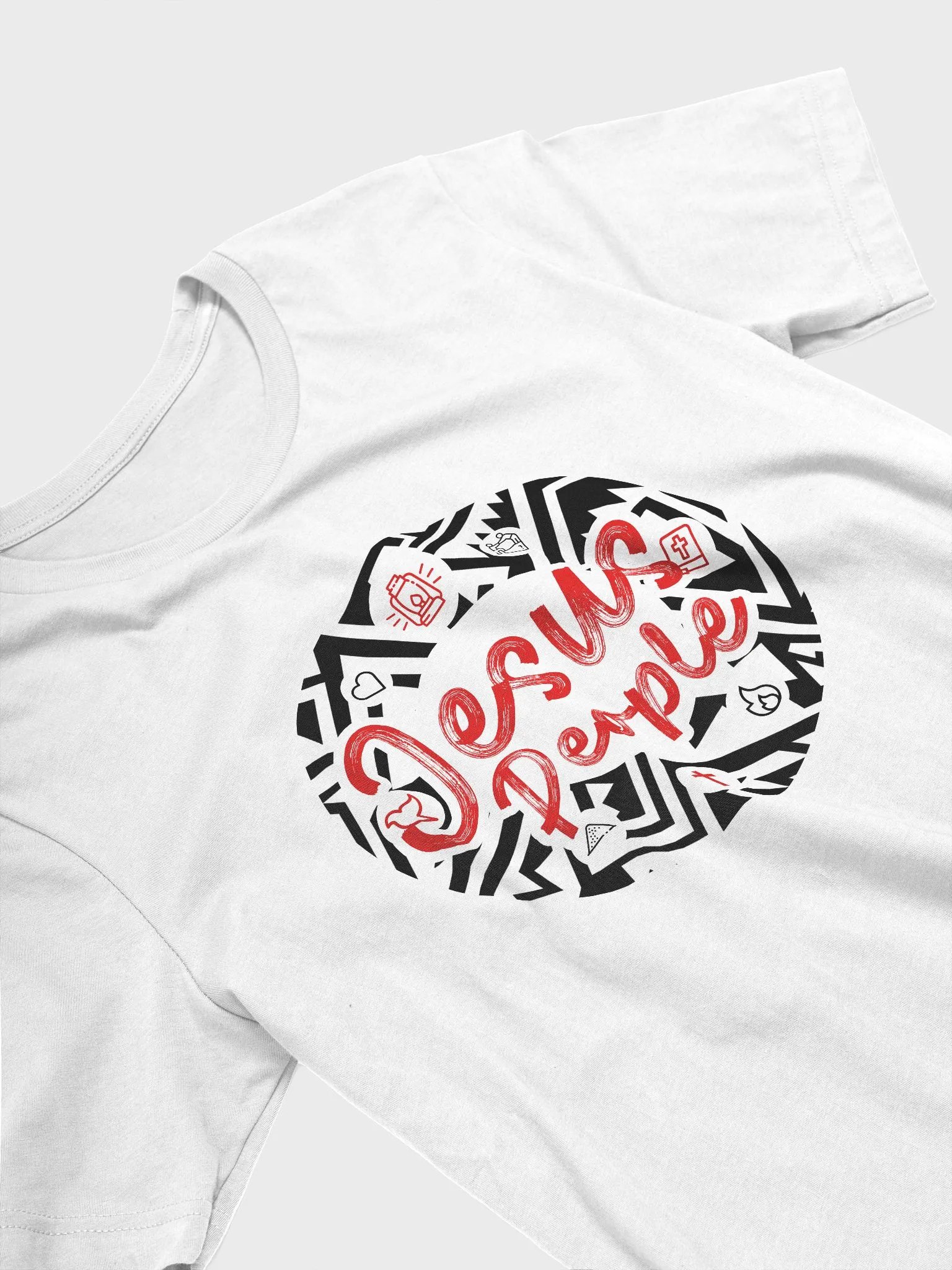 JESUS PEOPLE Ultra-Soft Unisex Tee White product image (6)