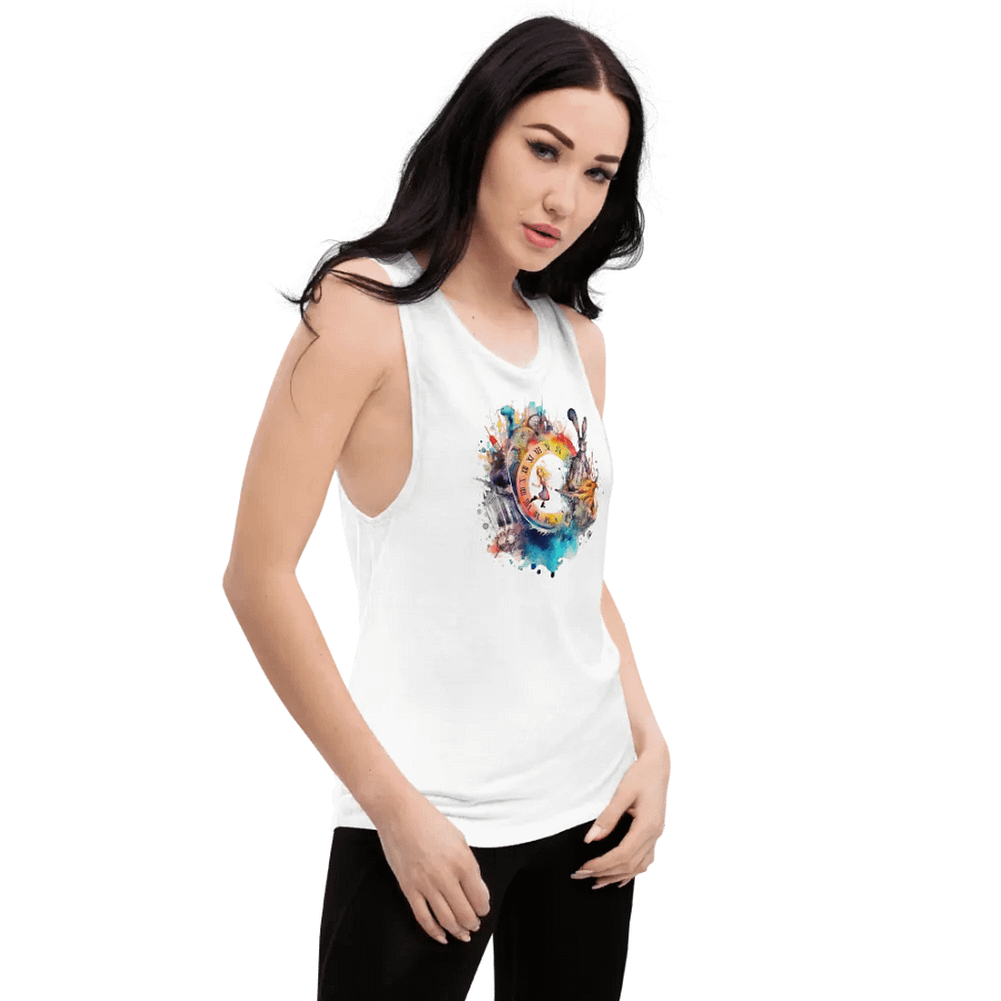 Whimsical Wonderland Flowy Tank product image (10)