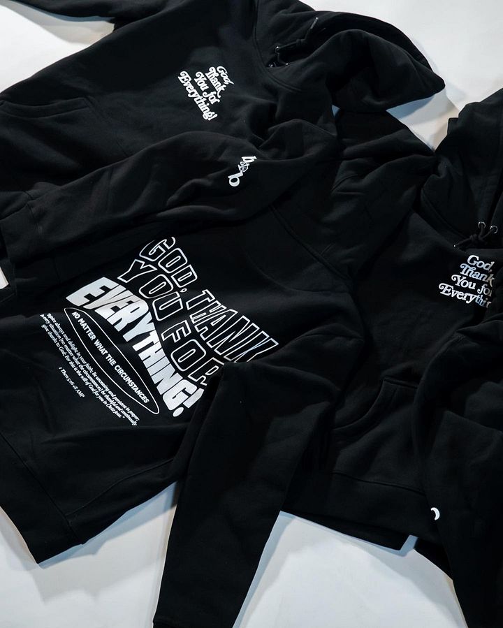 God thank you for everything unisex Hoodie product image (2)