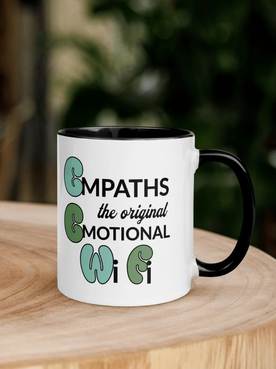 Funny Empath Slogan Gift - Inside Color Mug product image (2)