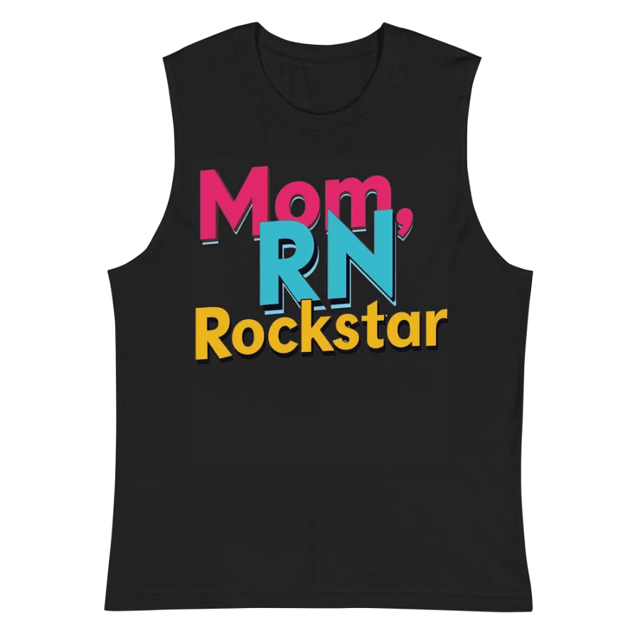 Mom, RN Rockstar Muscle Tank product image (3)