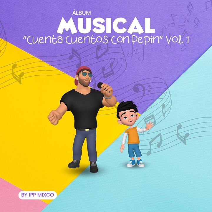 Álbum Musical "Cuenta Cuentos Con Pepín" Vol. 1 product image (1)