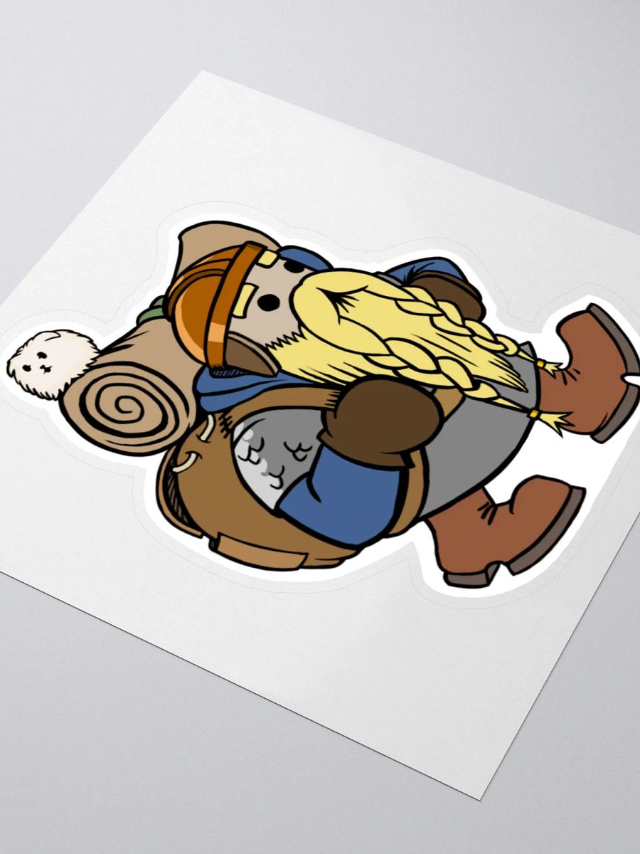 DWARF ADVENTURER (STICKER) product image (3)